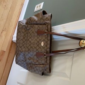 Gently used Coach shoulder bag